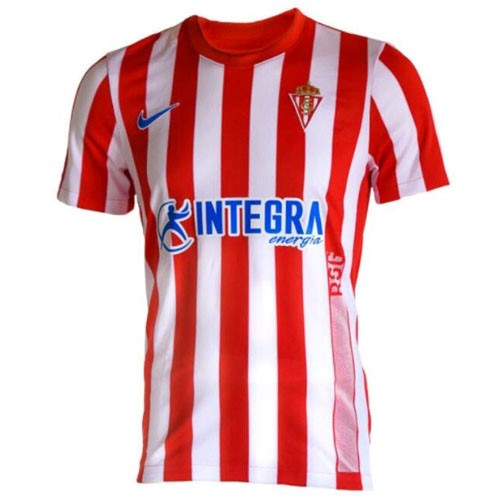 Tailandia Camiseta Sporting de Gijón Replica Primera Ropa 2021/22